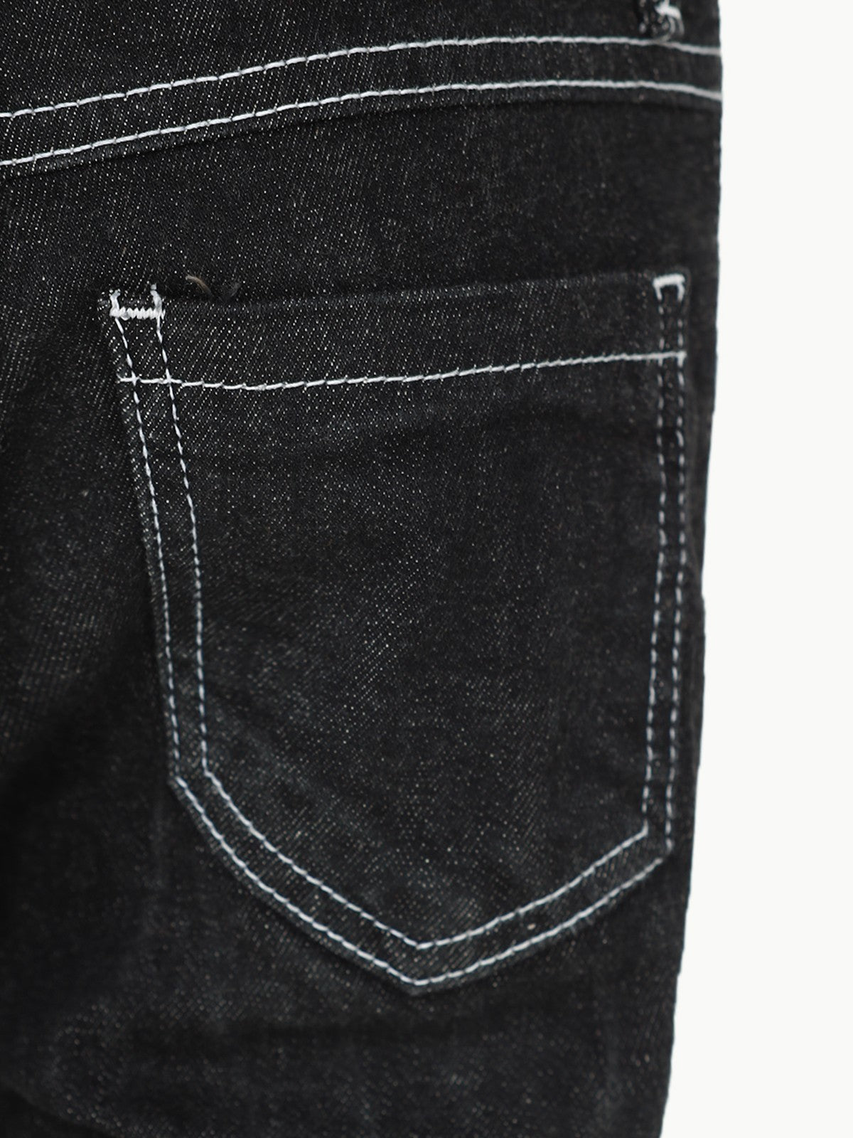 Boy's Charcoal Denim Pant