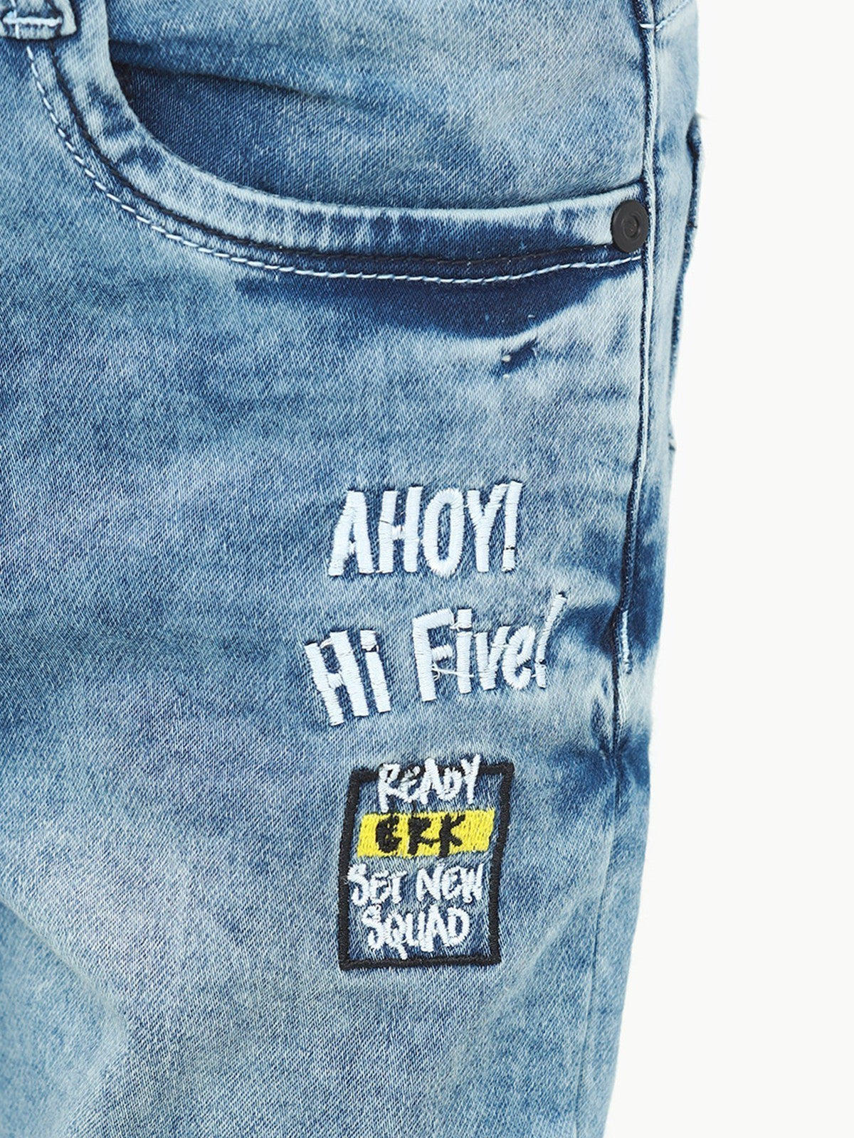 Boy's Blue Denim Pant