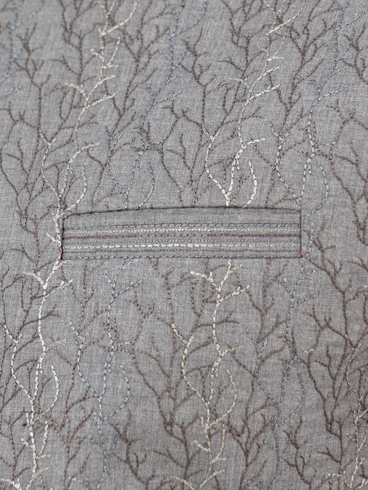 Men's Grey Waist Coat Ceremonial