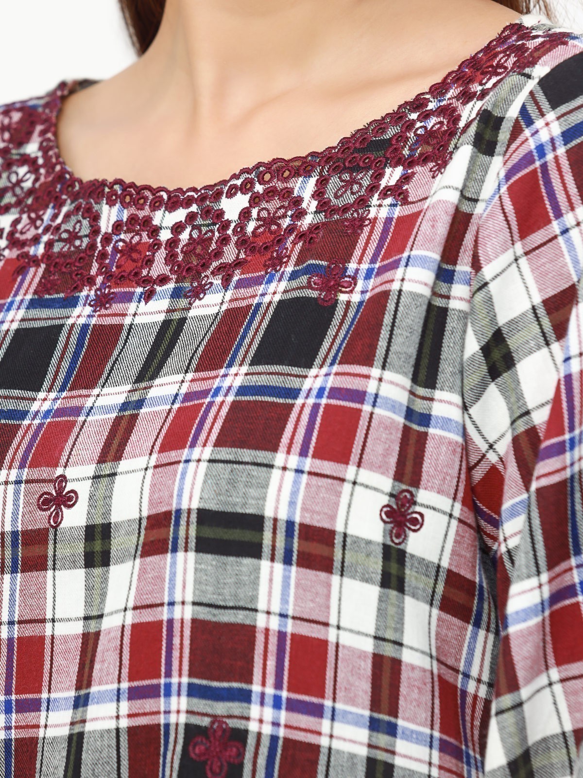 Pret 1Pc Embroidered Cotton Shirt