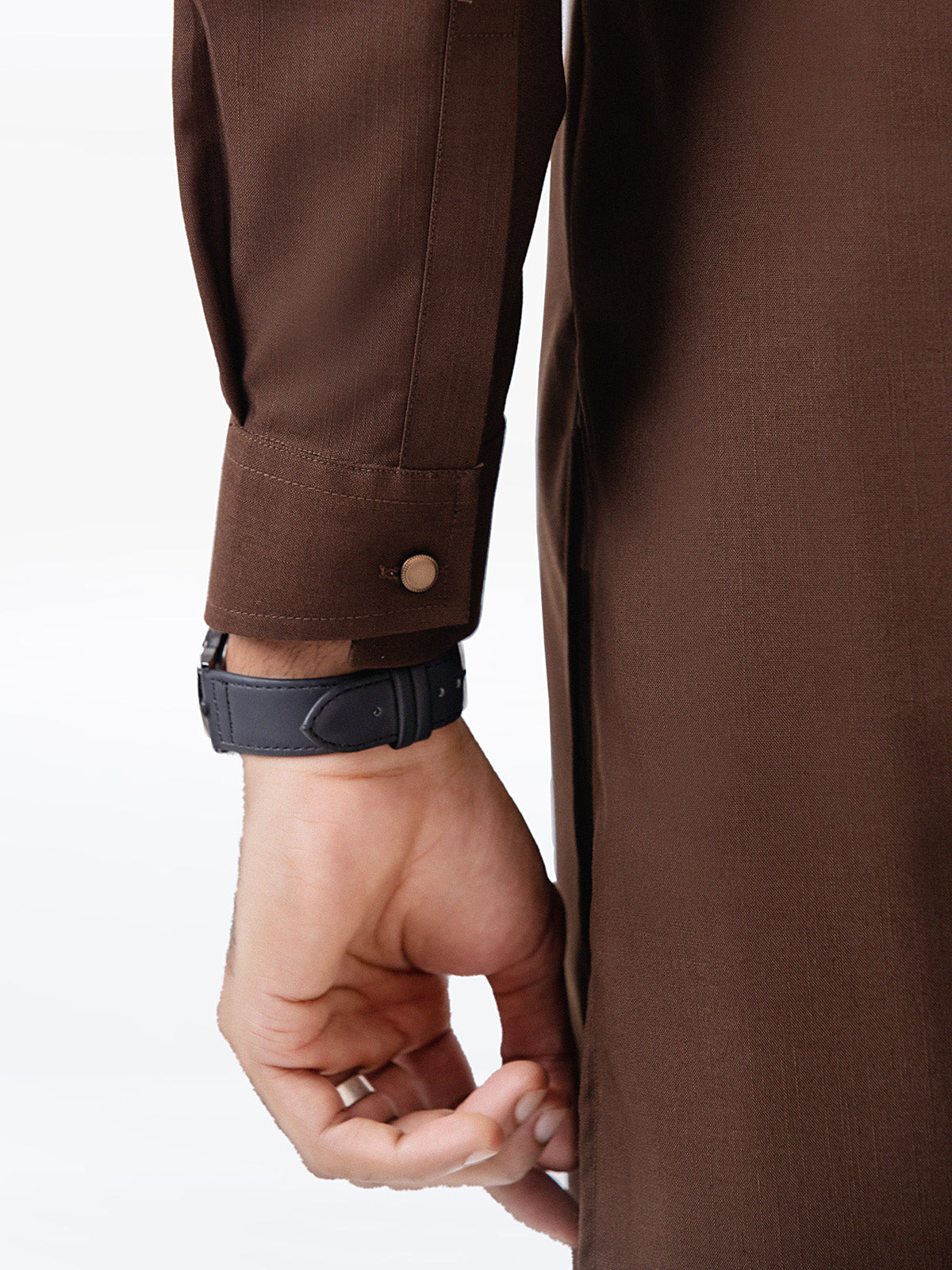 Men's Brown Kurta Shalwar