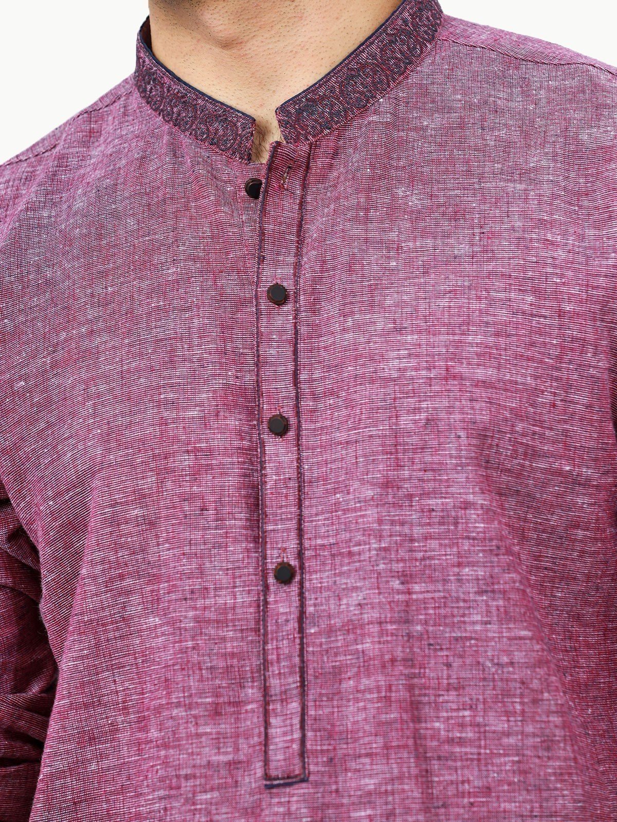 Men's Purple Kurta