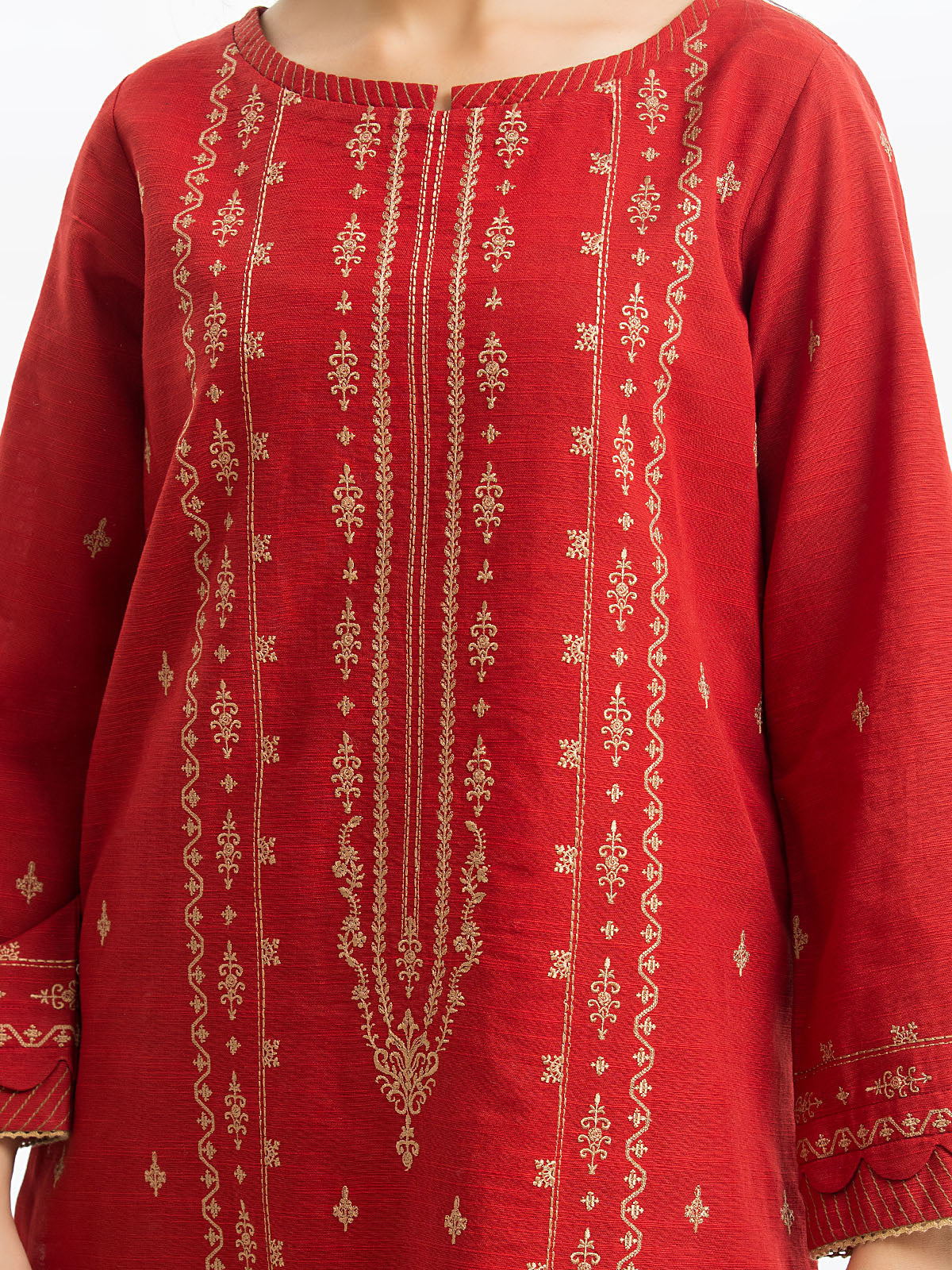 Pret 3Pc Embroidered Khaddar