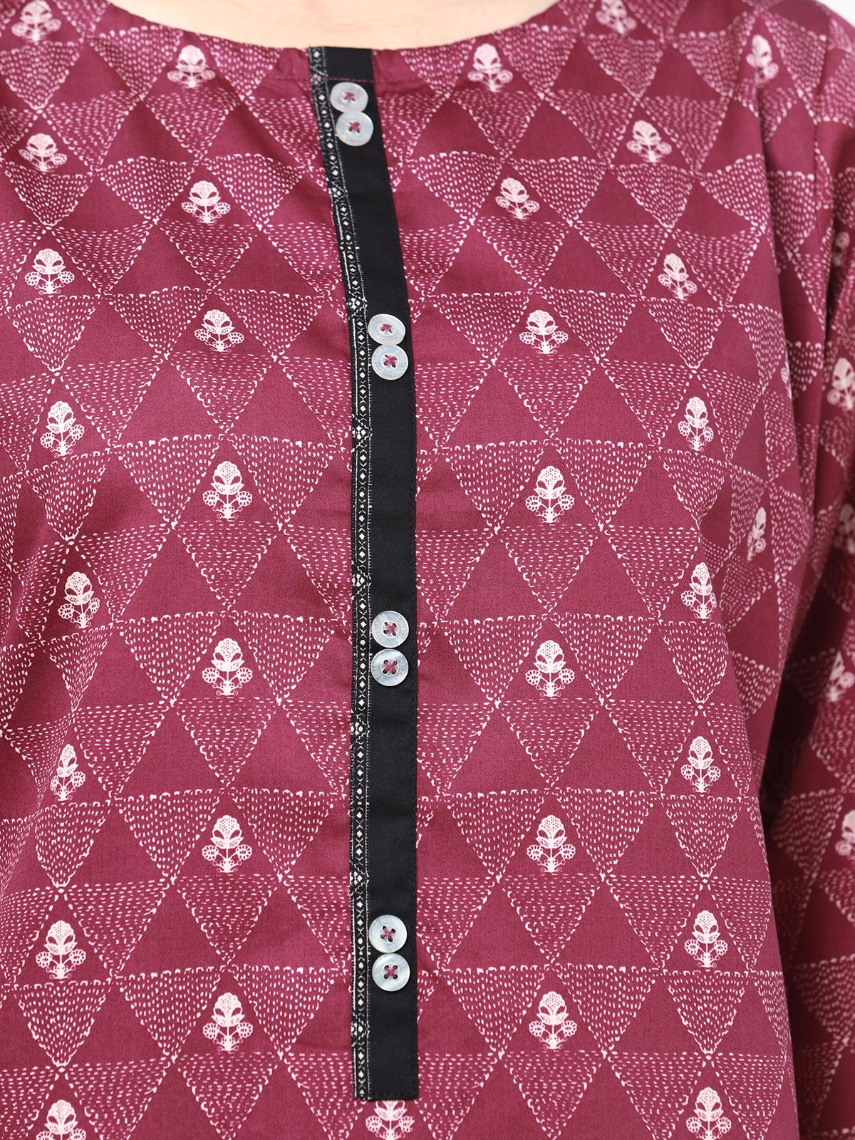 Pret 1Pc Printed Khaddar Shirt