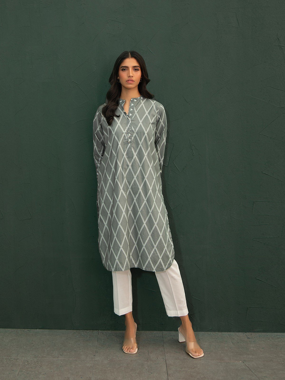 Pret 1Pc Printed Khaddar Shirt