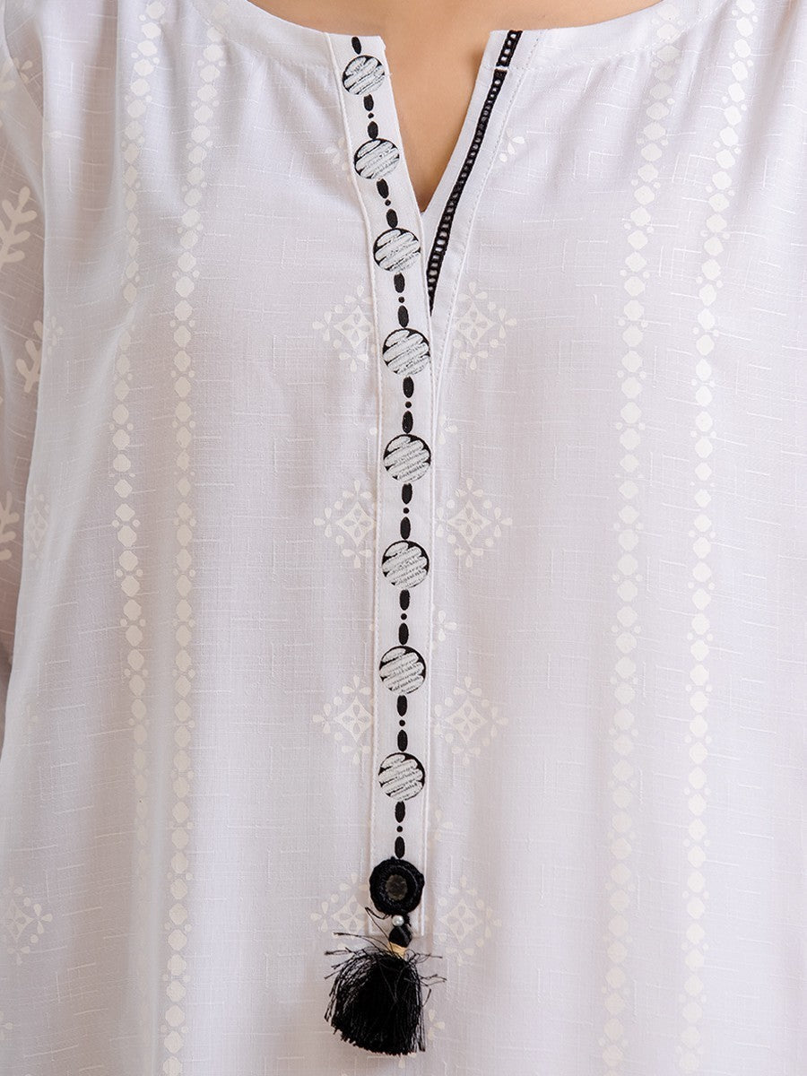 Pret 1Pc Printed Cotton Shirt