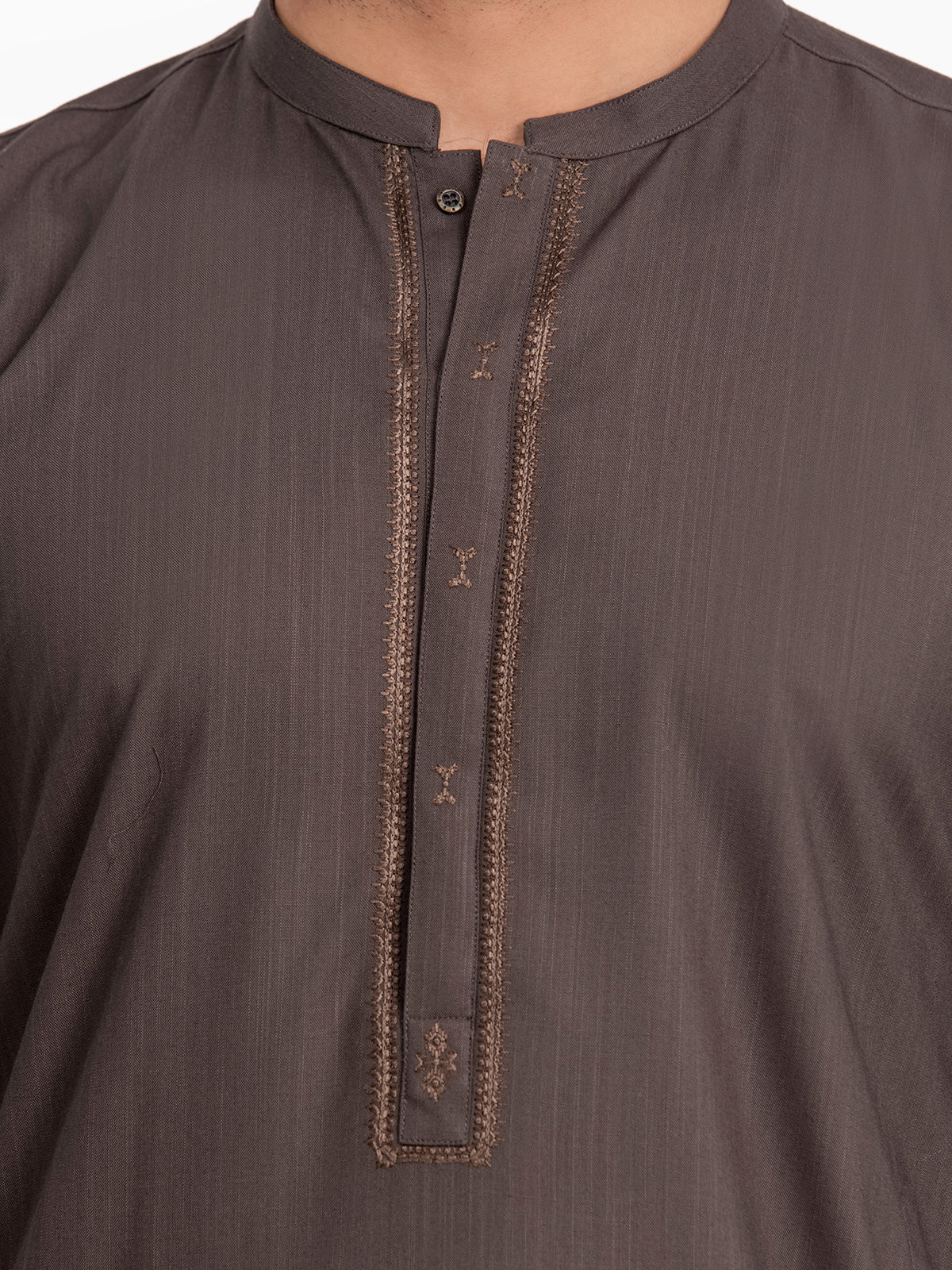 Men's Black Olive Kurta Shalwar