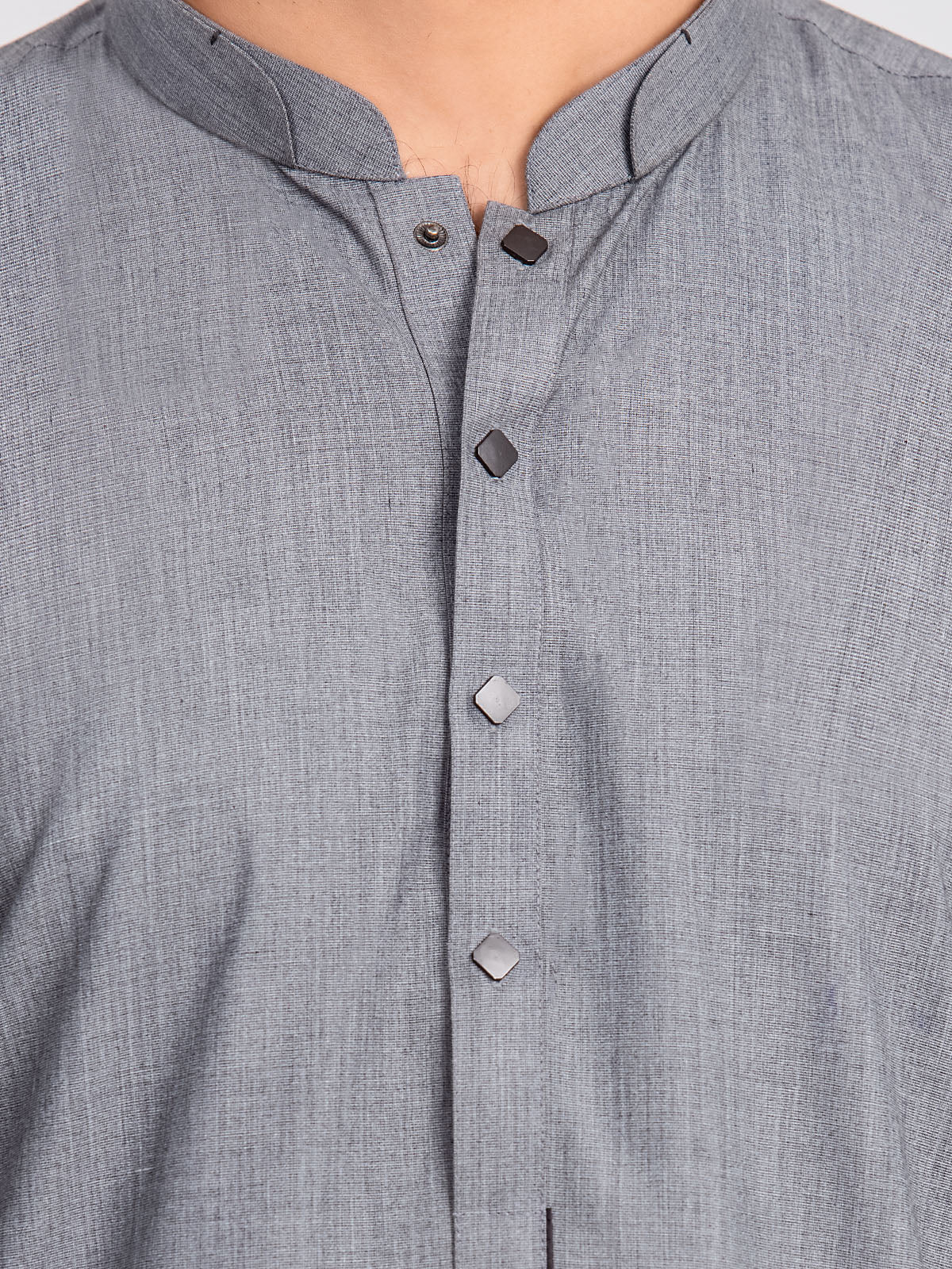 Men's Grey Kurta Shalwar