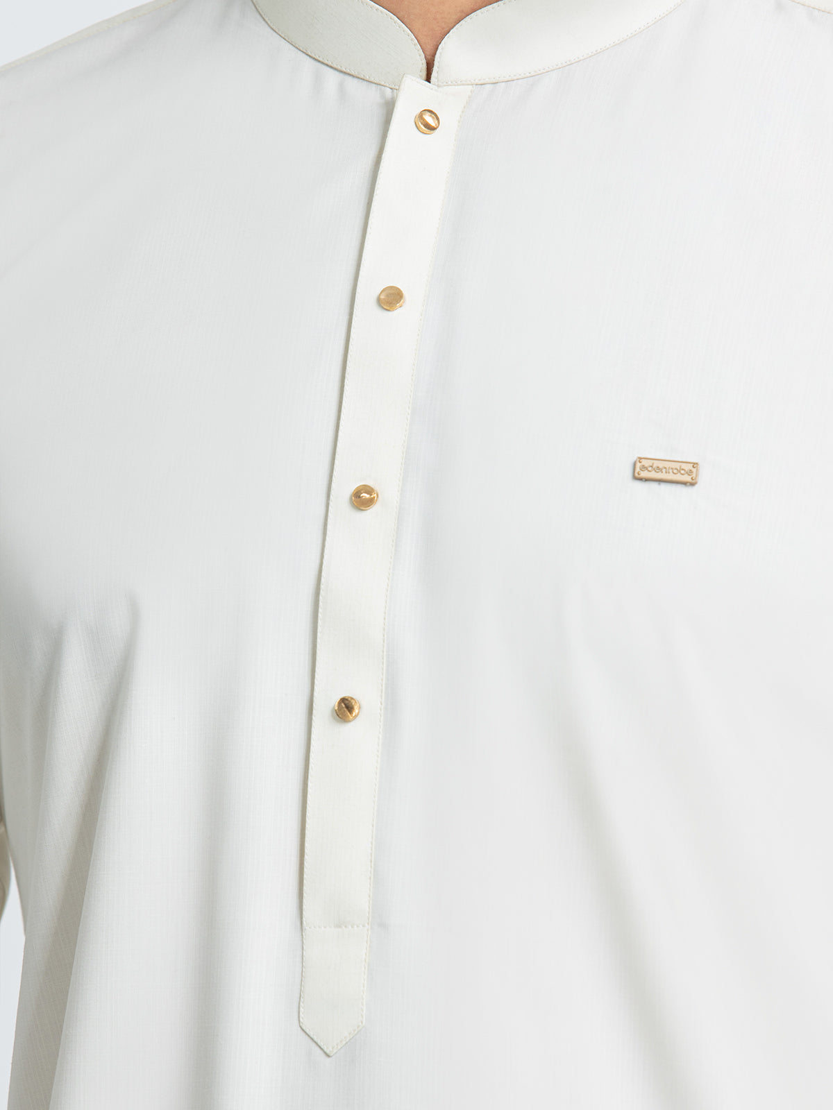 Men's Off White Kurta Shalwar