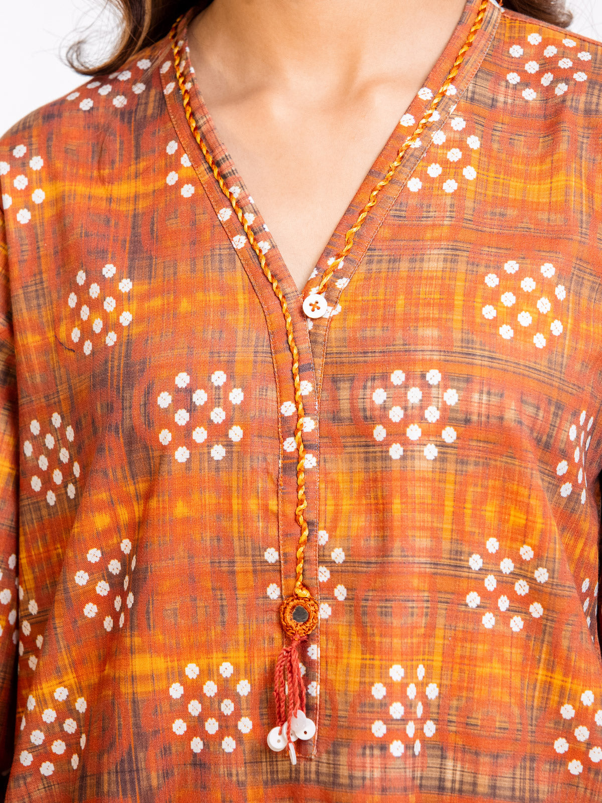 Pret 2Pc Printed Twill Shirt Trouser