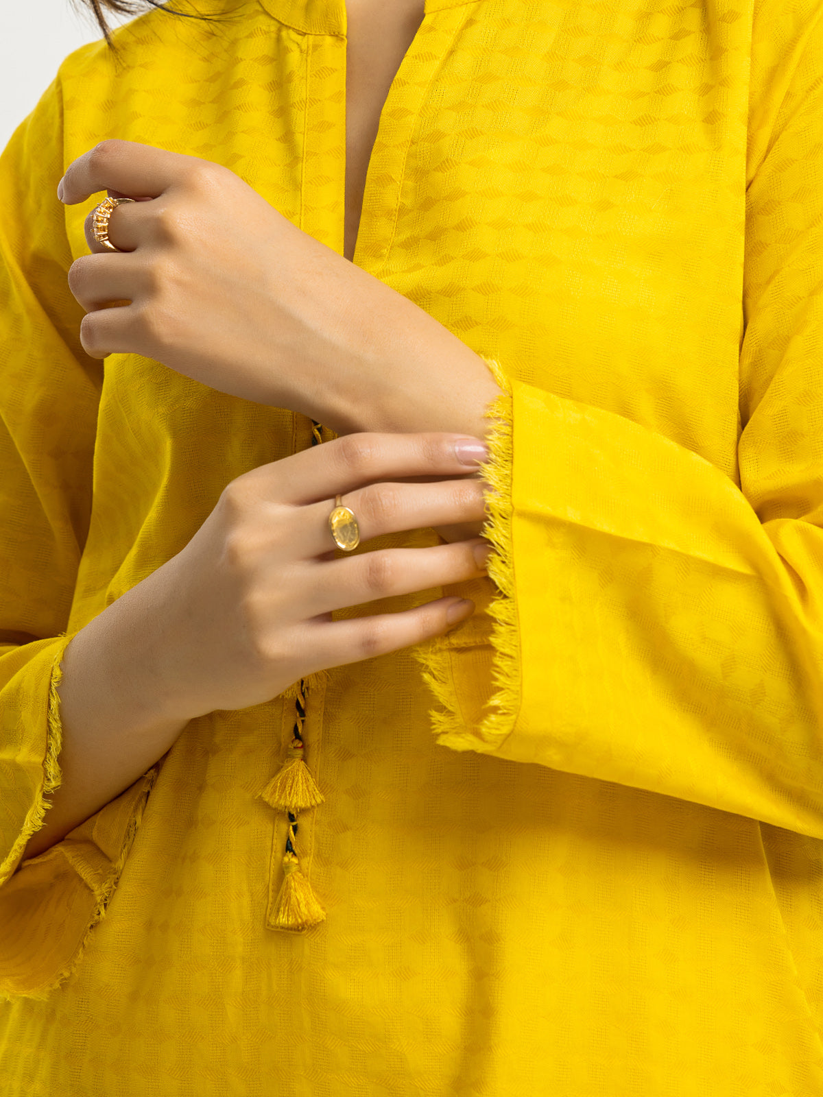 Pret 1Pc Solid Dobby Shirt