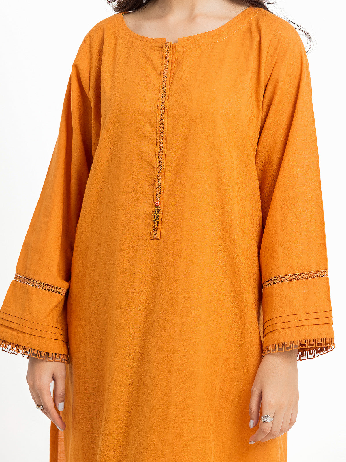 Pret 2Pc Solid Dobby Shirt Trouser