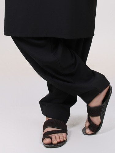 Men's Black Shalwar