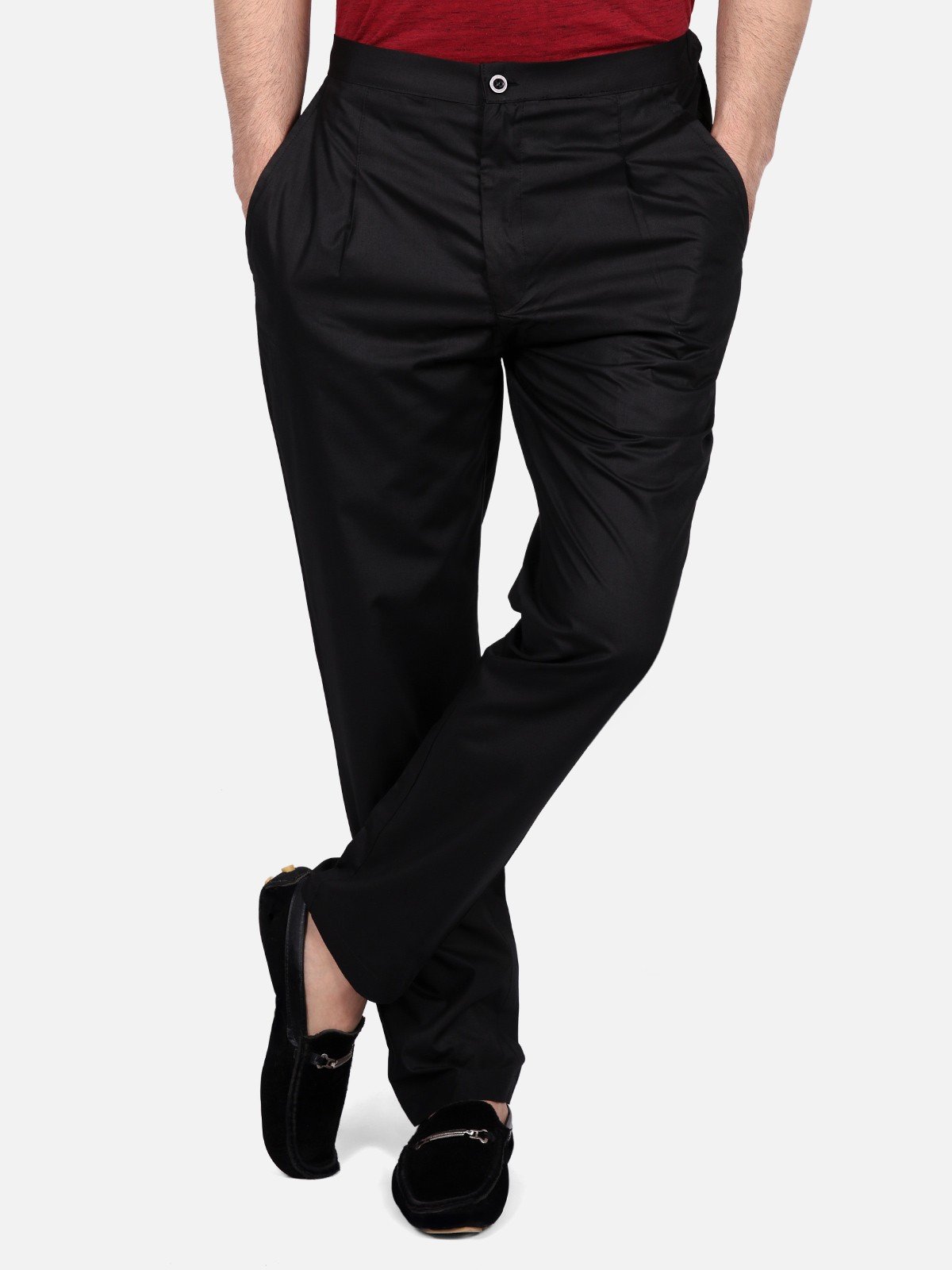 Men's Black Pant Style Pajama