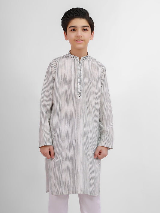 Boy's White Kurta