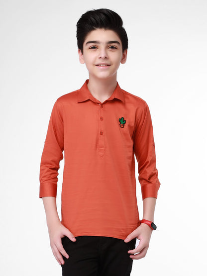 Boy's Rust Shirt