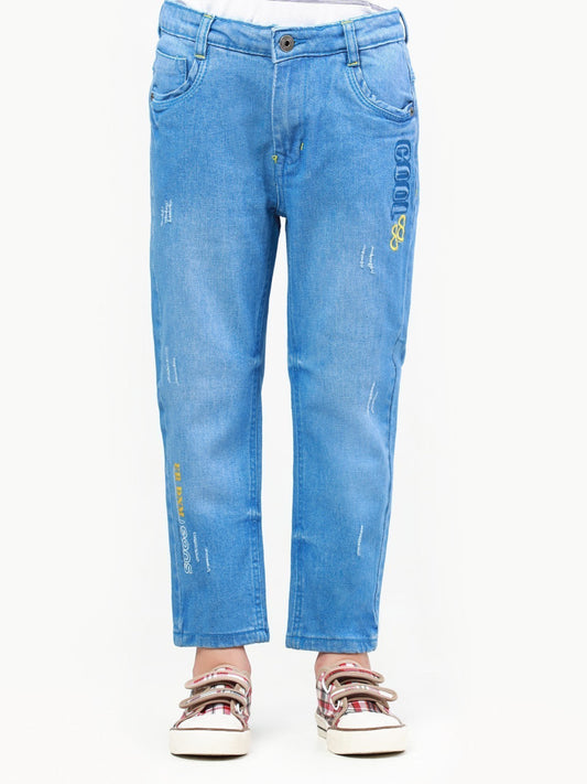 Boy's Blue Denim Pant