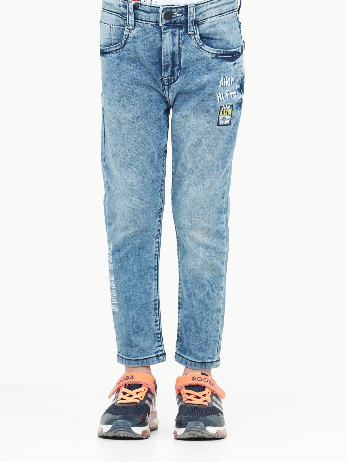 Boy's Blue Denim Pant