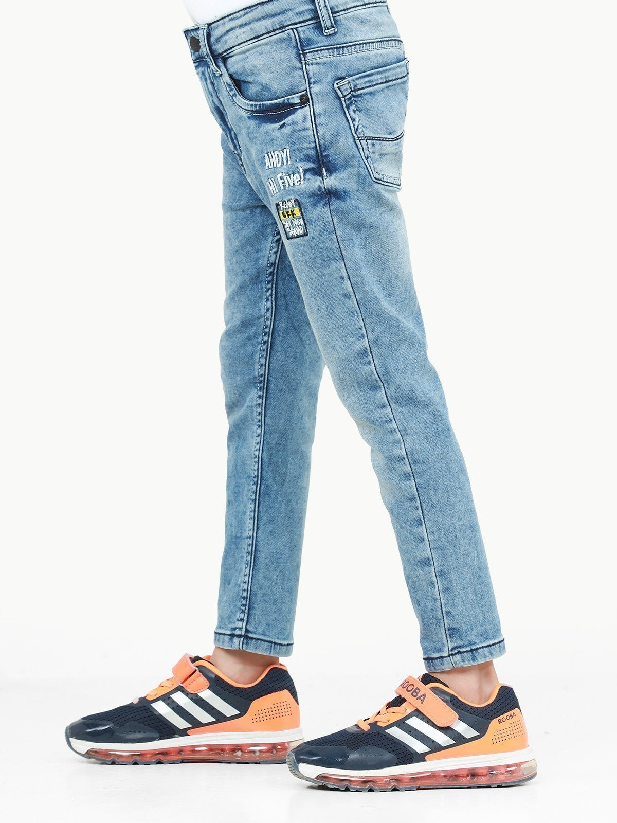 Boy's Blue Denim Pant