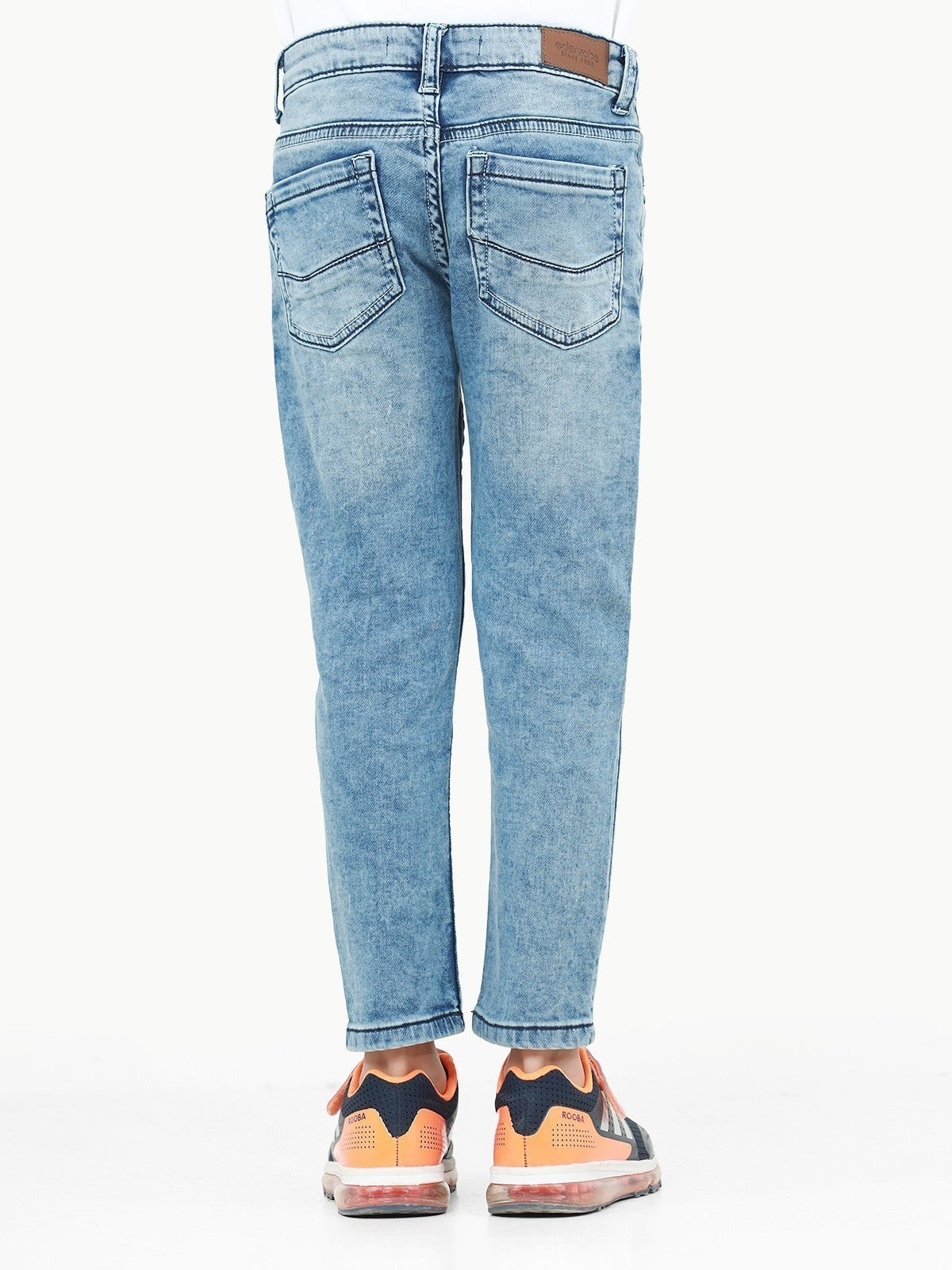 Boy's Blue Denim Pant