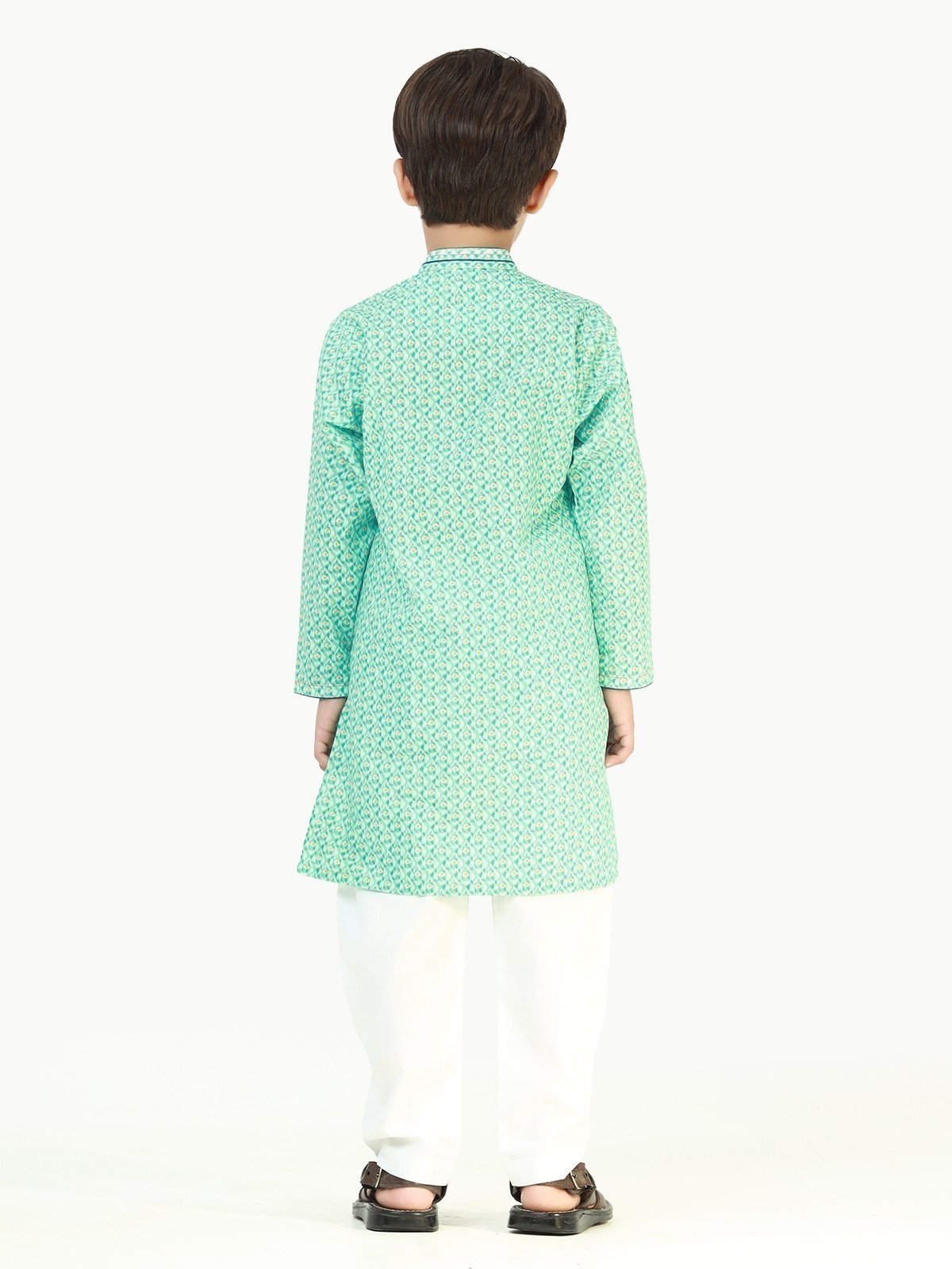 Boy's Aqua Kurta