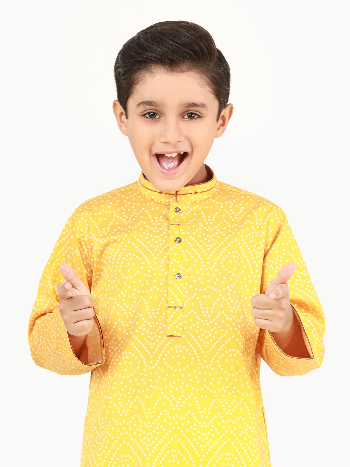 Boy's Yellow Kurta