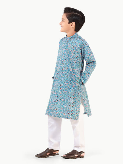 Boy's Blue Kurta