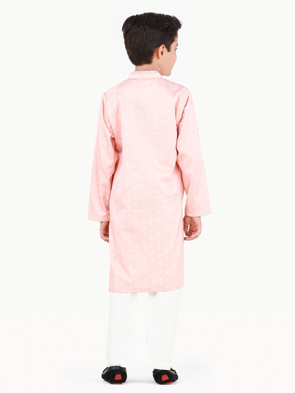 Boy's Peach Kurta