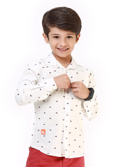 Boy's White Shirt