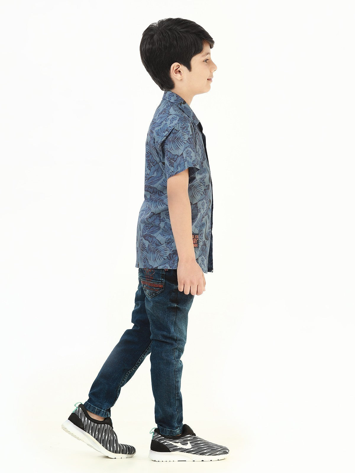 Boy's Blue Shirt