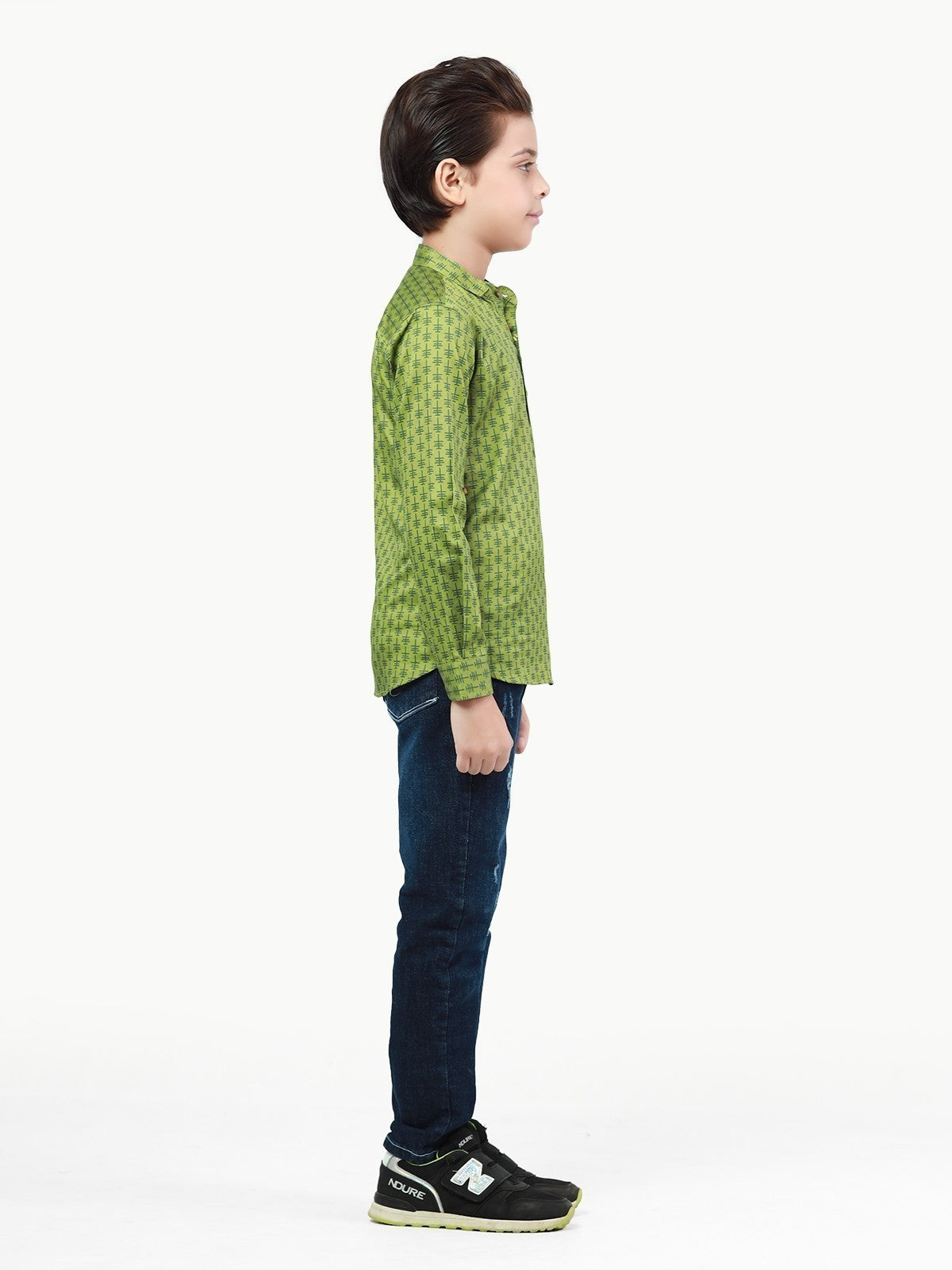 Boy's Green Shirt