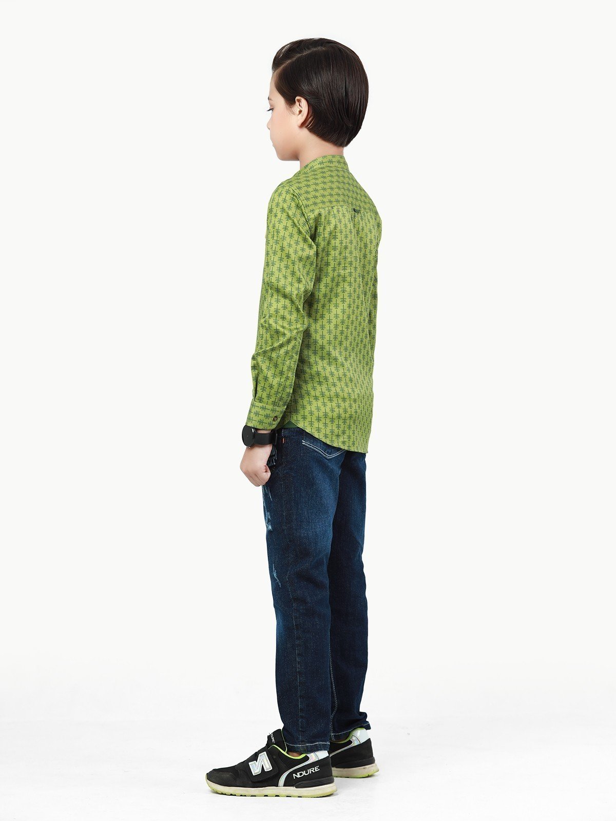 Boy's Green Shirt