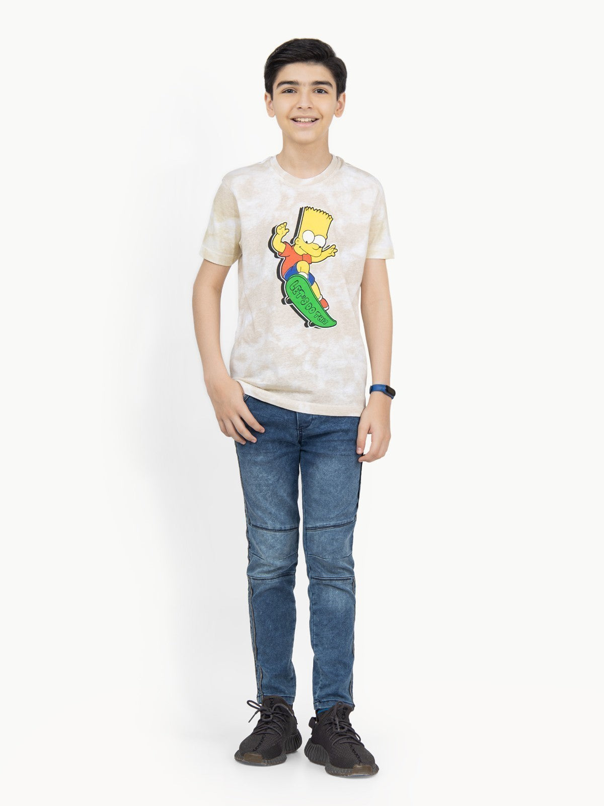 Boy's Beige T-Shirt