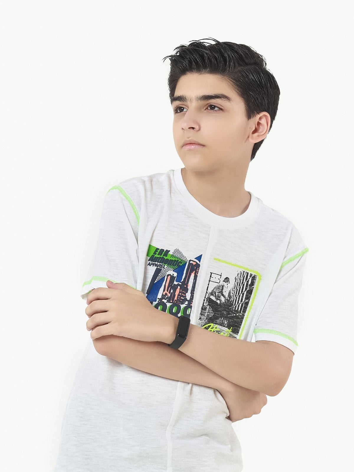 Boy's White T-Shirt