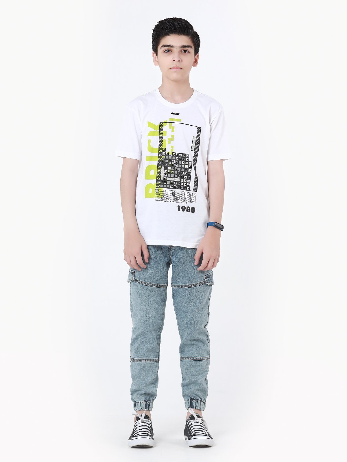 Boy's White T-Shirt