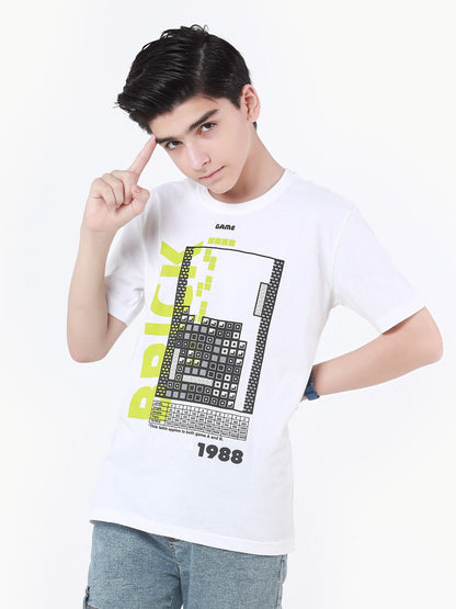 Boy's White T-Shirt