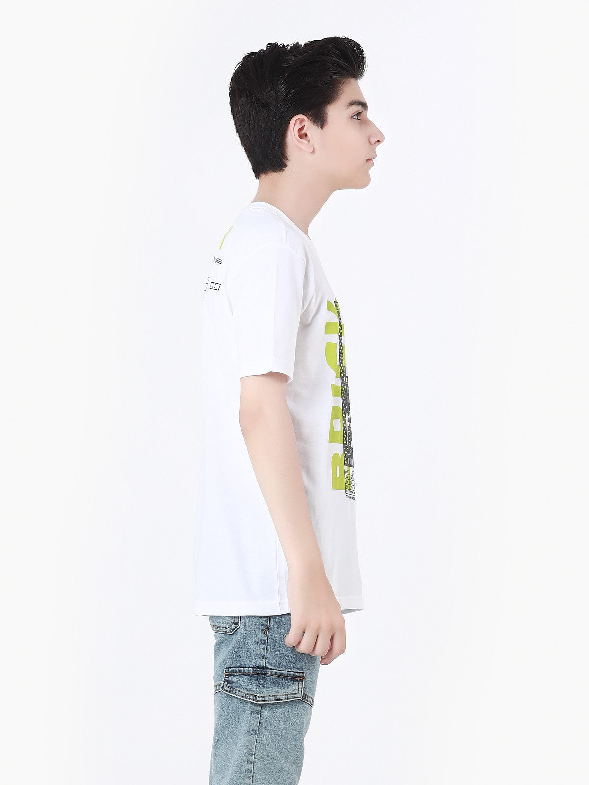 Boy's White T-Shirt