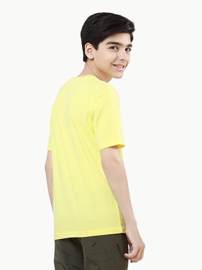 Boy's Light Yellow T-Shirt