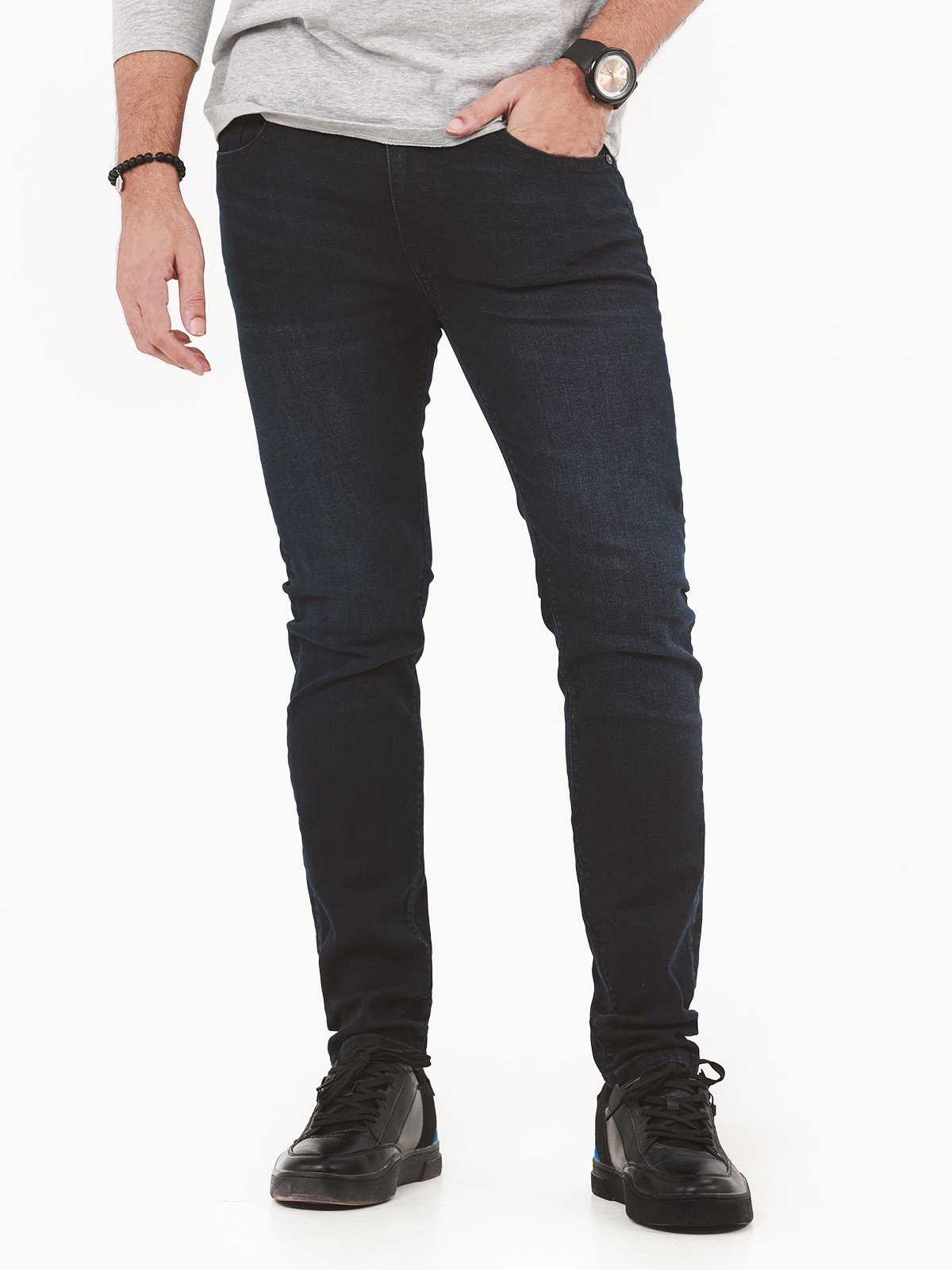 Men's Deep Blue Denim Pant