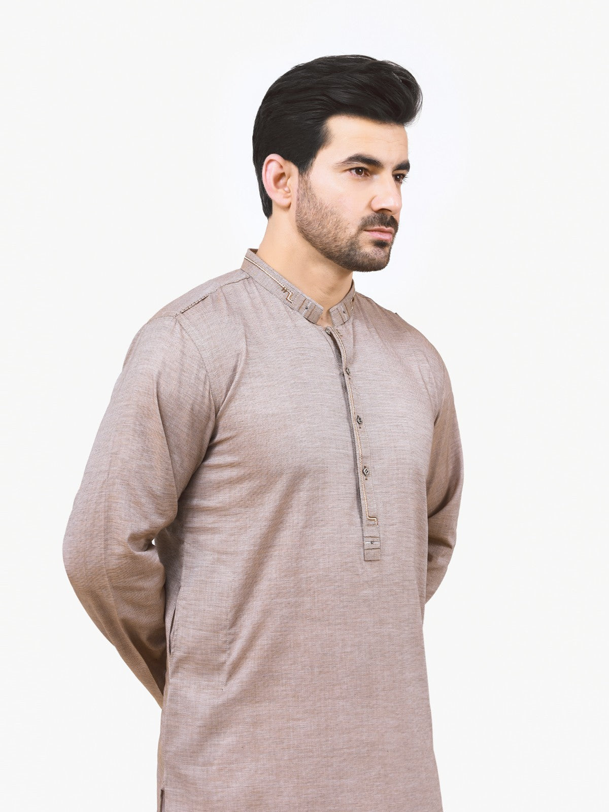 Men's Beige Kurta
