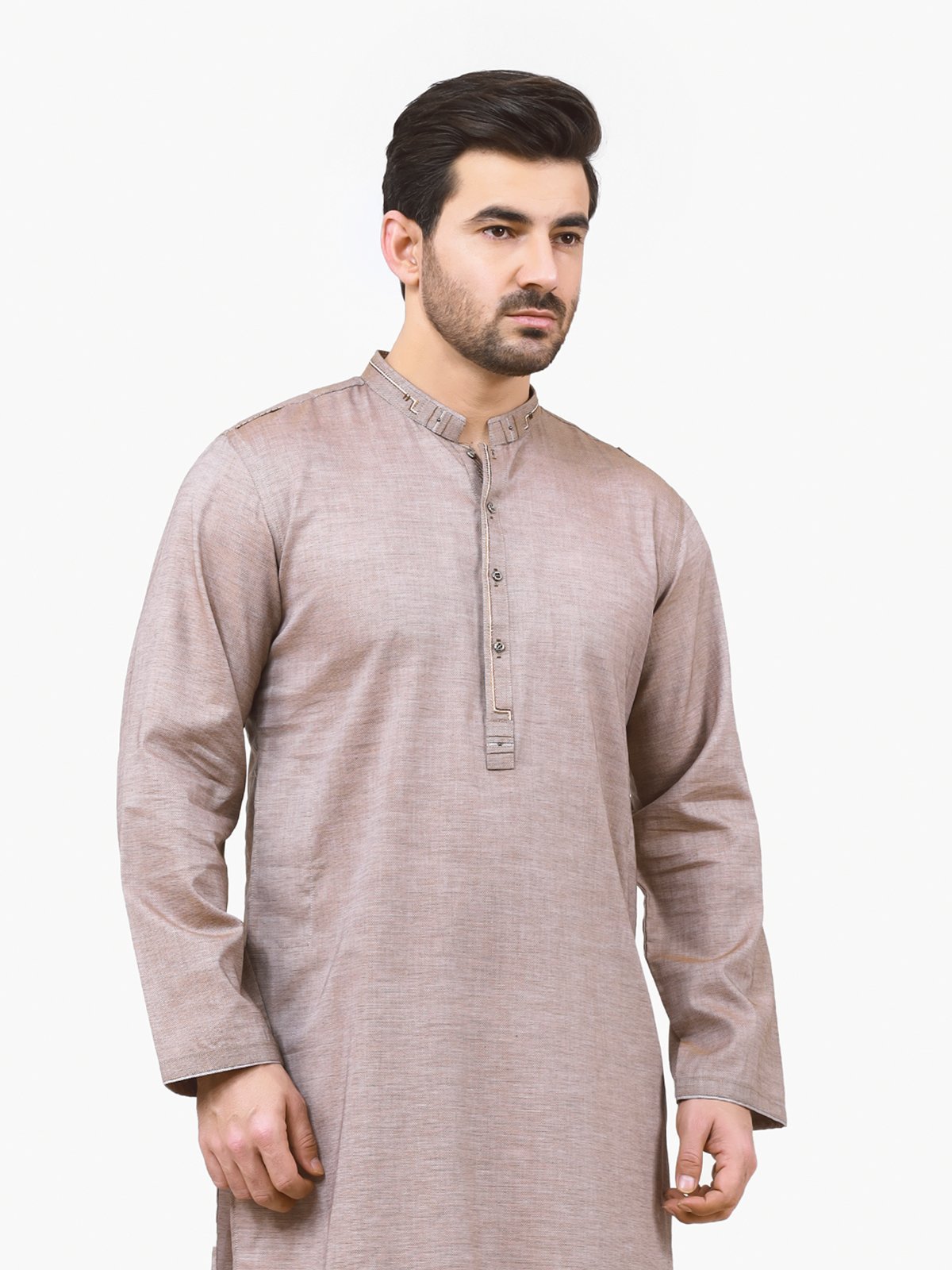 Men's Beige Kurta