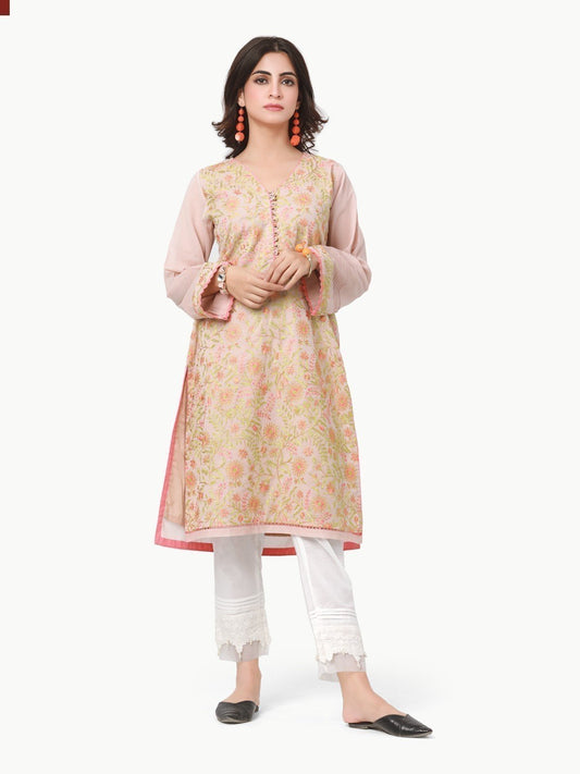 Pret 1Pc Embroidered Lawn Shirt