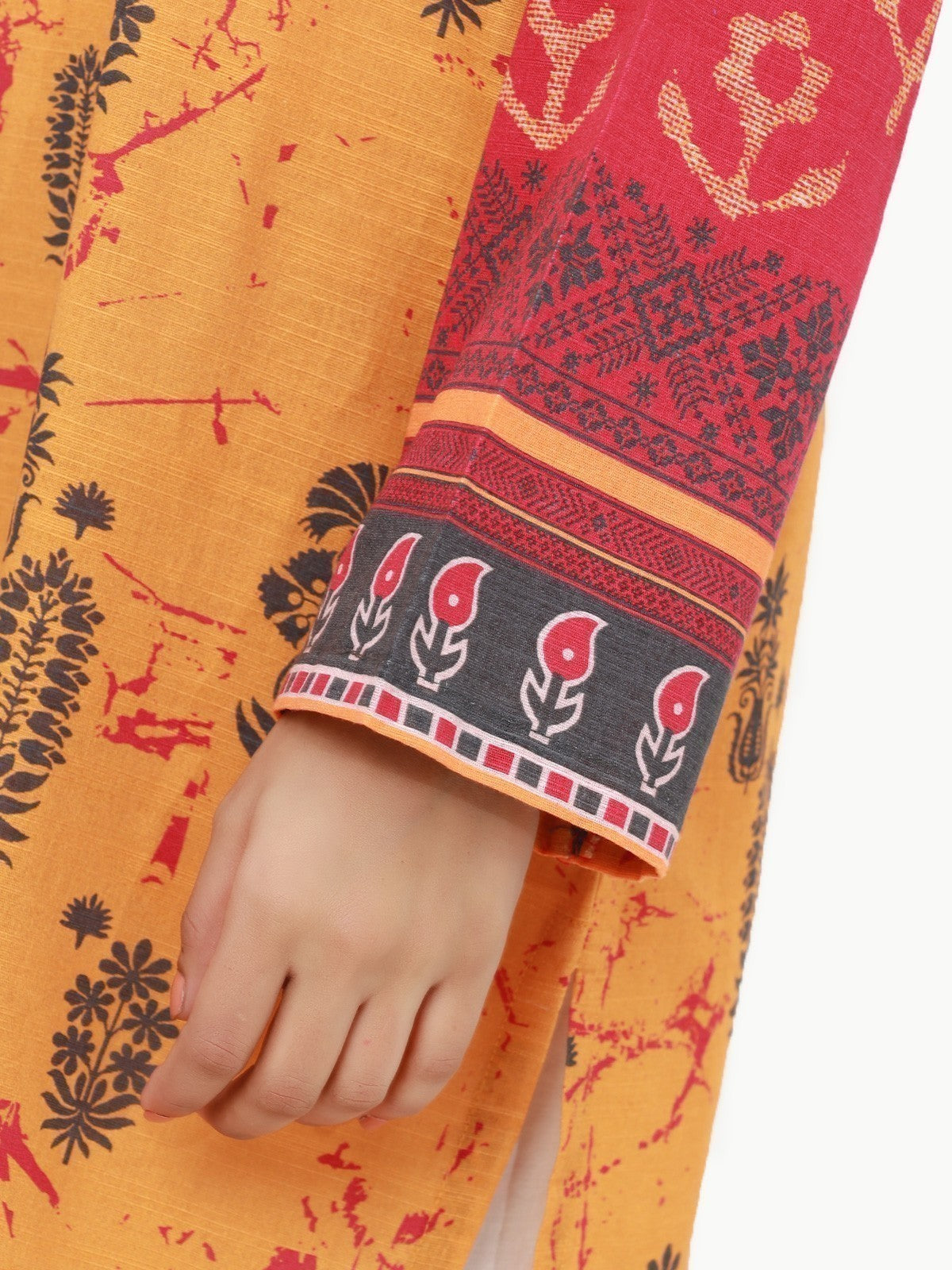 Pret 1Pc Printed Khaddar Shirt