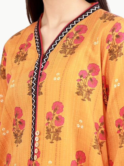 Pret 1Pc Printed Khaddar Shirt