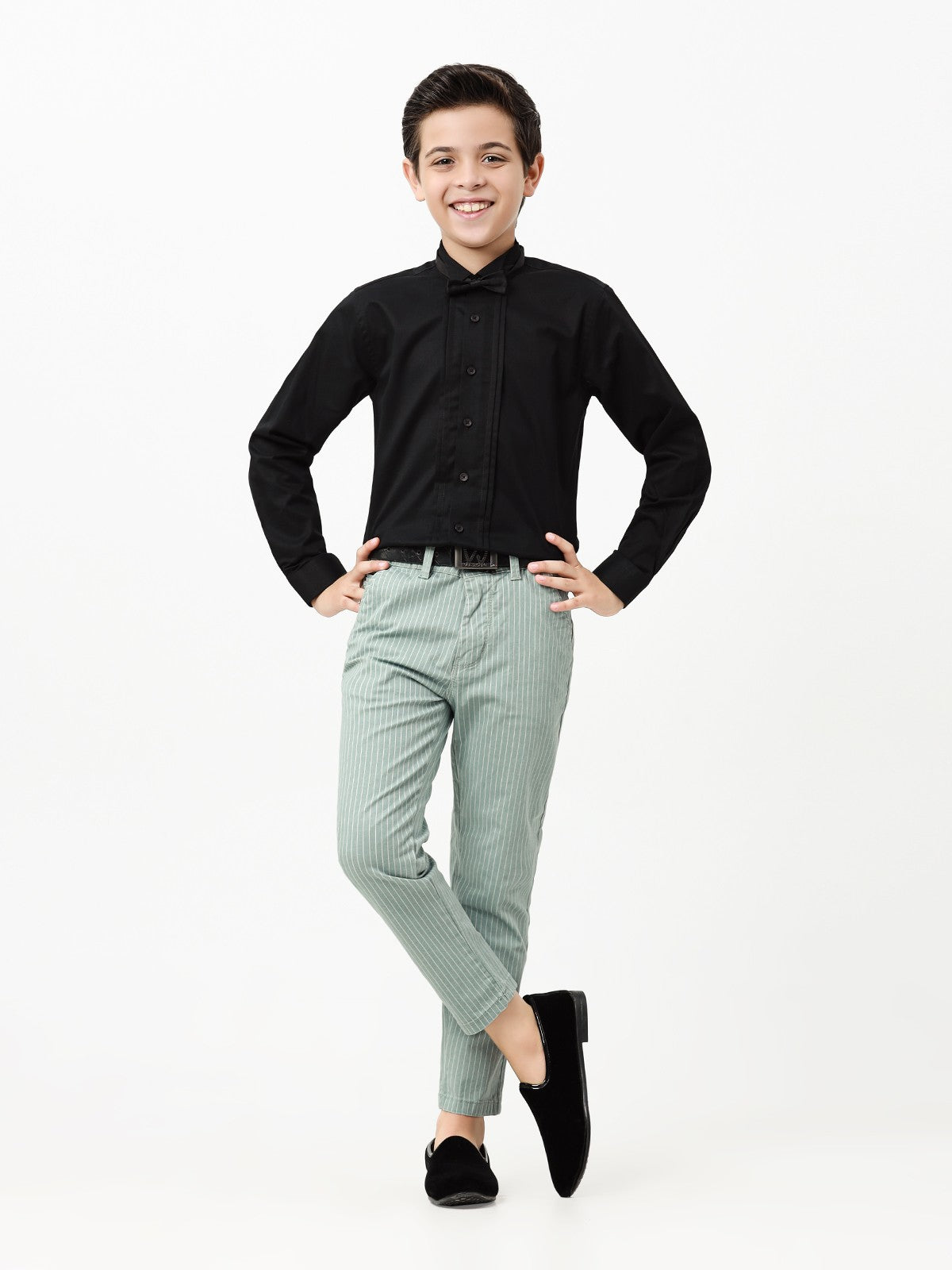 Boy's Light Blue Chino Pant