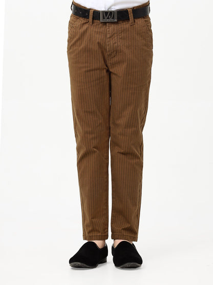 Boy's Brown Chino Pant