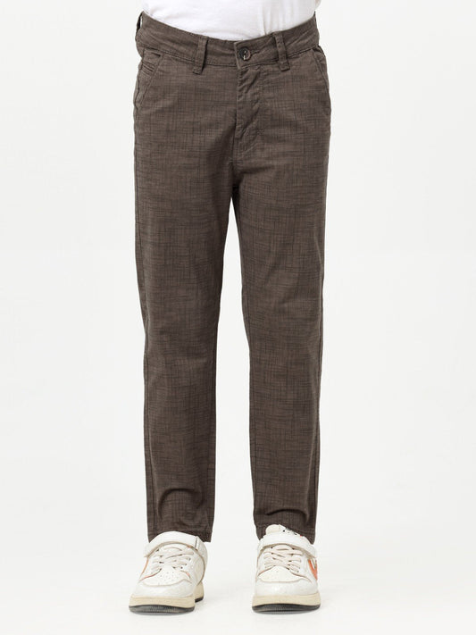 Boy's Grey Chino Pant