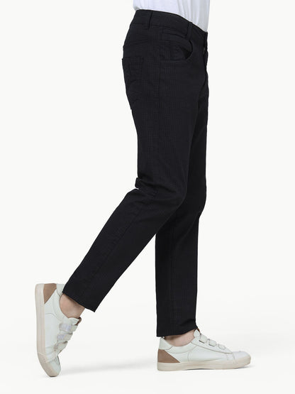 Boy's Black Chino Pant