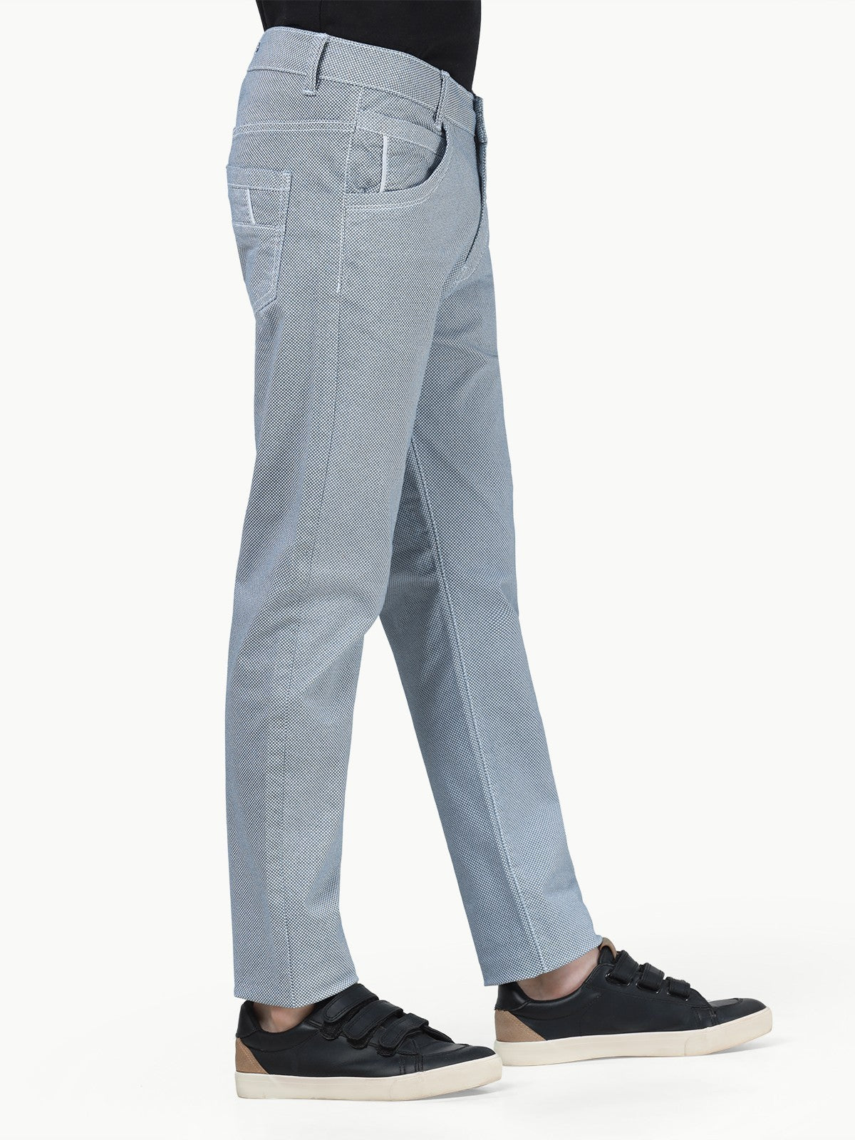 Boy's Light Blue Chino Pant