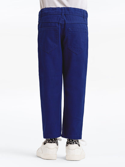 Boy's Dark Blue Chino Pant